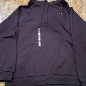 Under Amour Hoodie. BLK men’s largest Brand new.